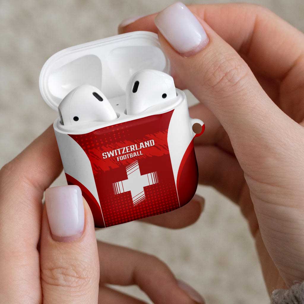 Switzerland Football 2026 AirPods Case Hopp Schwiiz - Wonder Print Shop