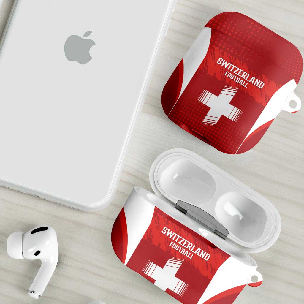 Switzerland Football 2026 AirPods Case Hopp Schwiiz - Wonder Print Shop