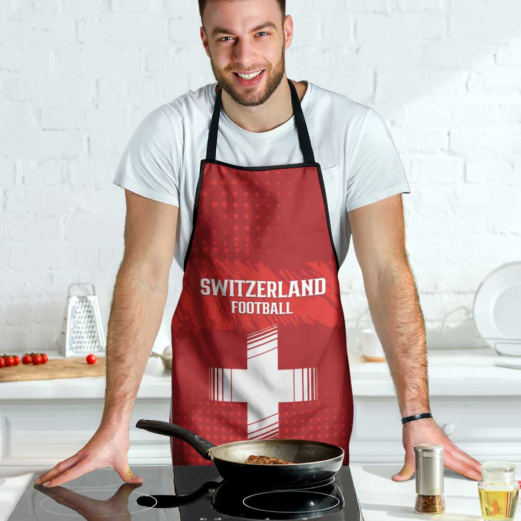 Switzerland Football 2026 Apron Hopp Schwiiz - Wonder Print Shop