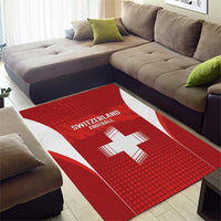Switzerland Football 2026 Area Rug Hopp Schwiiz - Wonder Print Shop