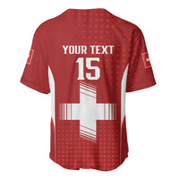 Custom Switzerland Football 2026 Baseball Jersey Hopp Schwiiz - Wonder Print Shop