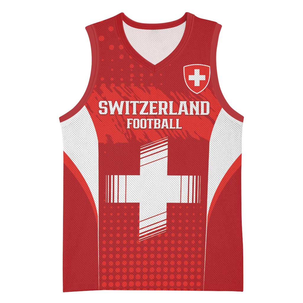 Custom Switzerland Football 2026 Basketball Jersey Hopp Schwiiz - Wonder Print Shop