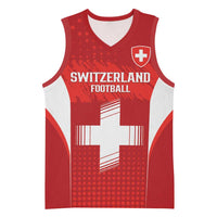 Custom Switzerland Football 2026 Basketball Jersey Hopp Schwiiz - Wonder Print Shop