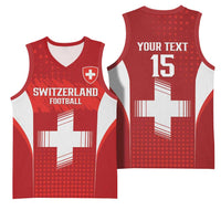 Custom Switzerland Football 2026 Basketball Jersey Hopp Schwiiz - Wonder Print Shop