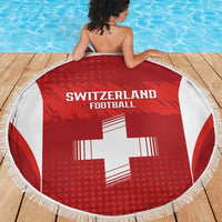 Switzerland Football 2026 Beach Blanket Hopp Schwiiz - Wonder Print Shop