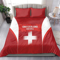 Switzerland Football 2026 Bedding Set Hopp Schwiiz - Wonder Print Shop