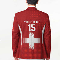 Custom Switzerland Football 2026 Blazer Hopp Schwiiz - Wonder Print Shop