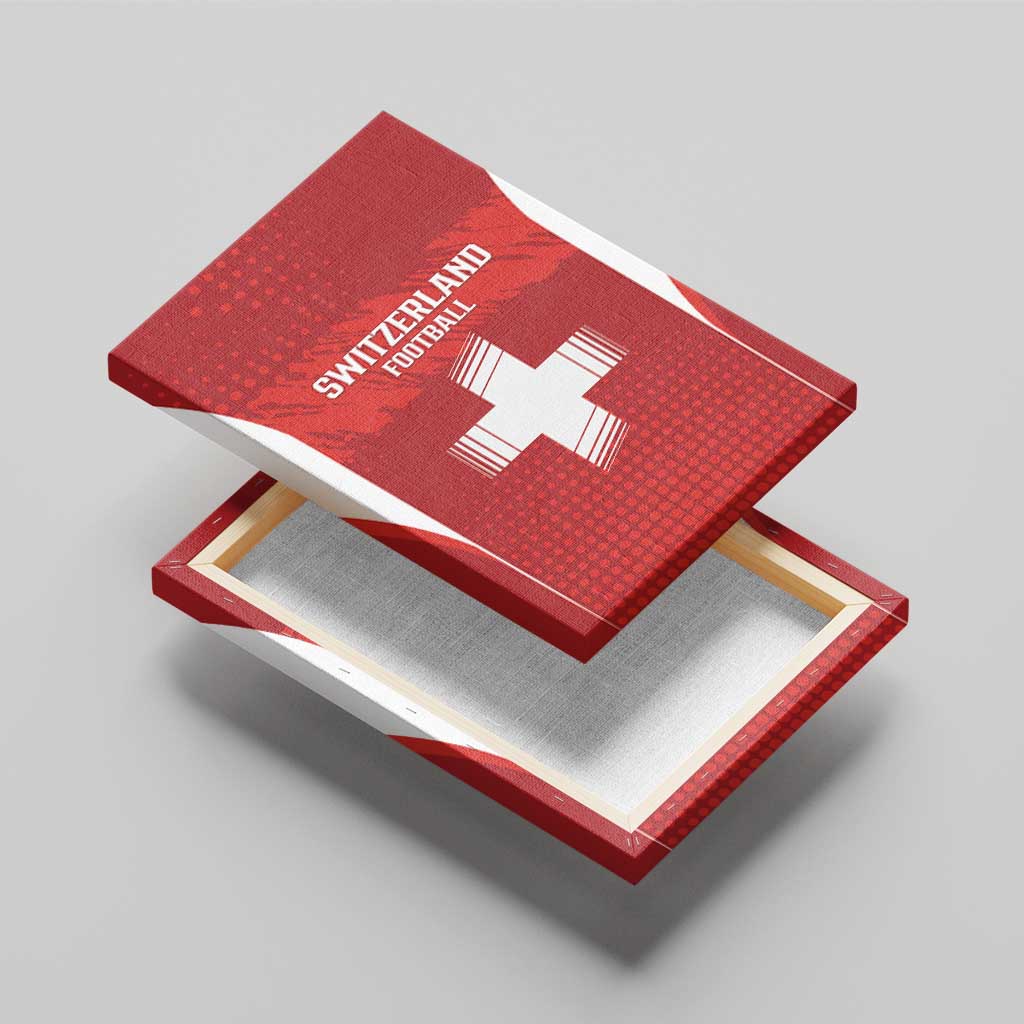 Switzerland Football 2026 Canvas Wall Art Hopp Schwiiz - Wonder Print Shop