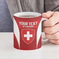 Custom Switzerland Football 2026 Ceramic Mug Hopp Schwiiz - Wonder Print Shop