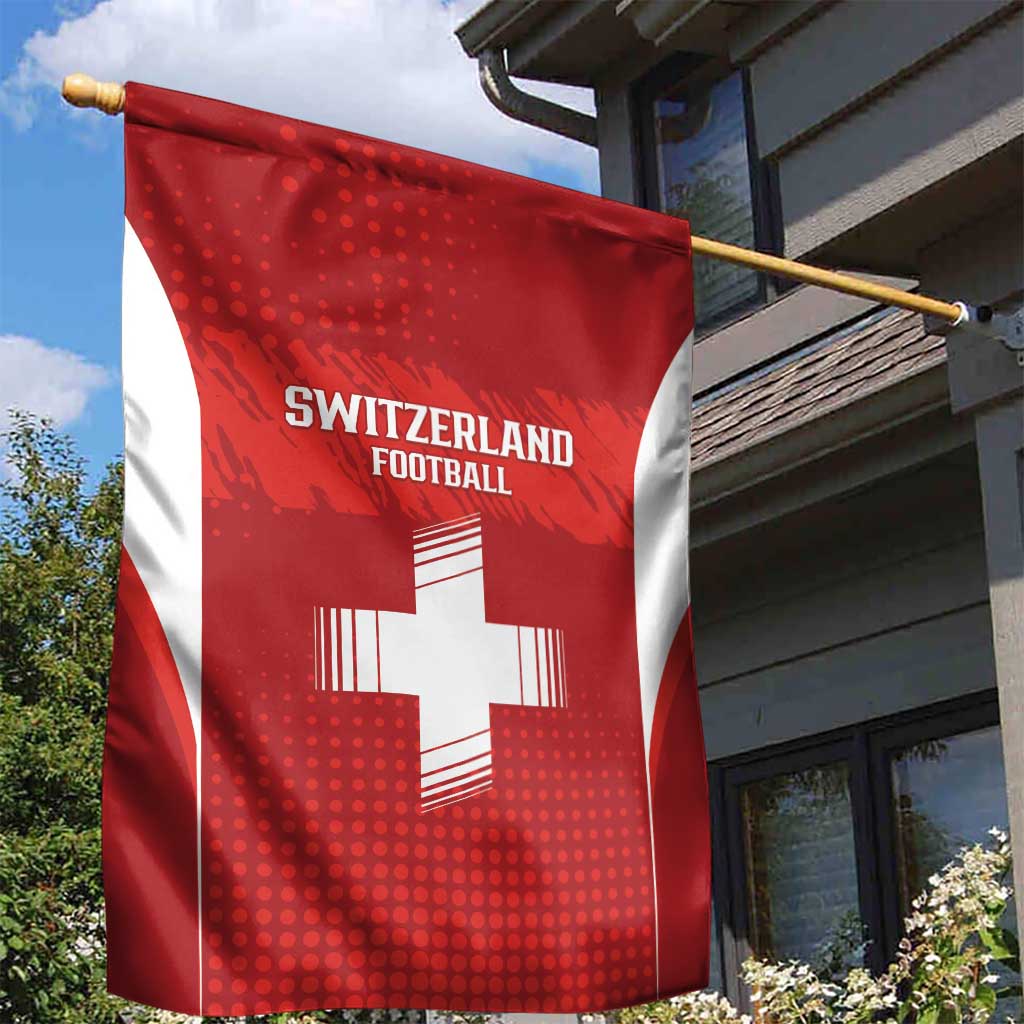 Switzerland Football 2026 Garden Flag Hopp Schwiiz - Wonder Print Shop