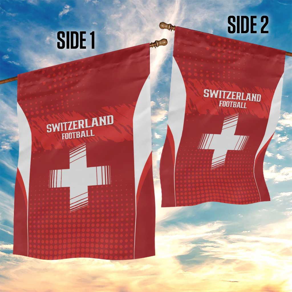 Switzerland Football 2026 Garden Flag Hopp Schwiiz - Wonder Print Shop