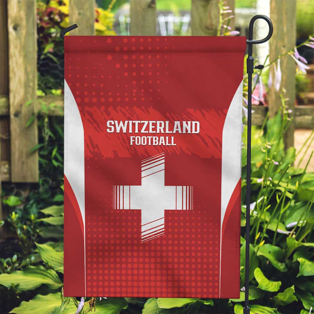 Switzerland Football 2026 Garden Flag Hopp Schwiiz - Wonder Print Shop
