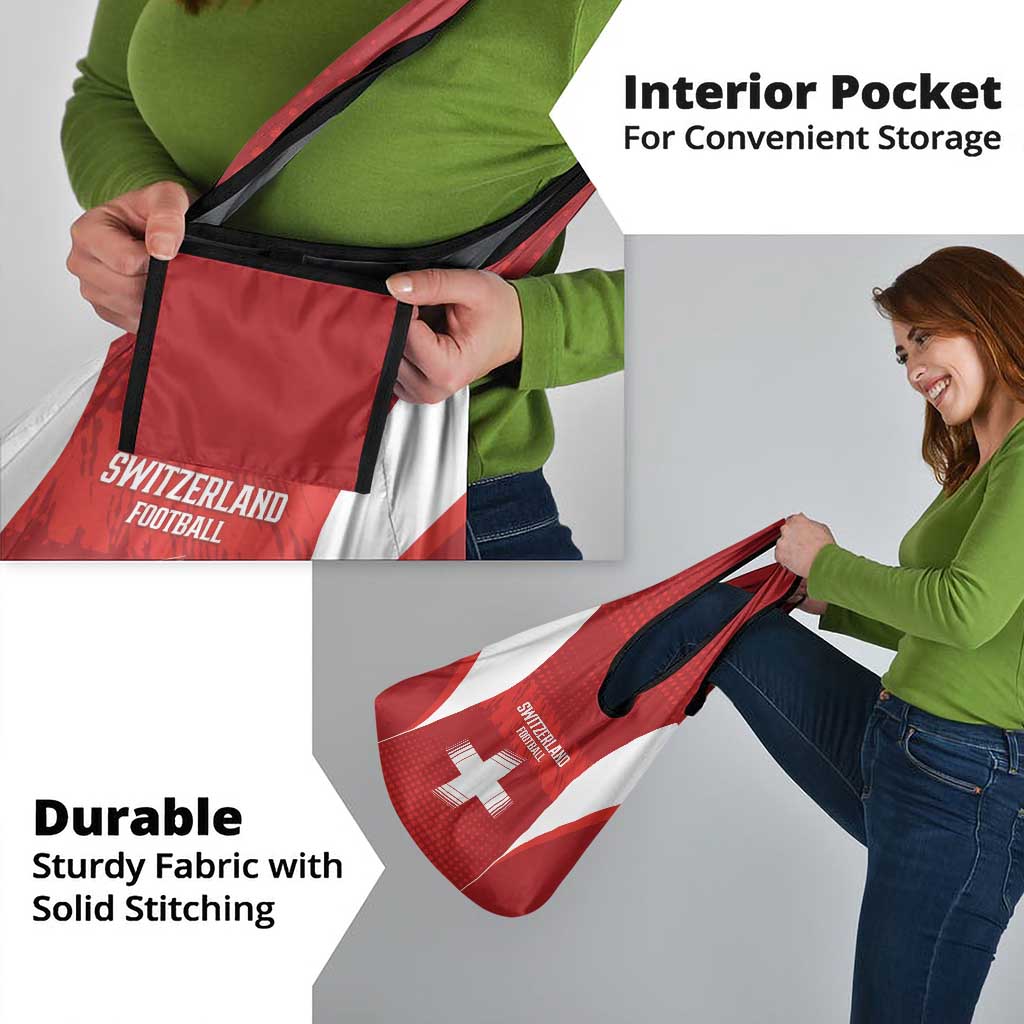 Switzerland Football 2026 Grocery Bag Hopp Schwiiz - Wonder Print Shop