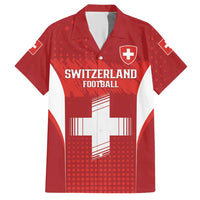 Custom Switzerland Football 2026 Hawaiian Shirt Hopp Schwiiz - Wonder Print Shop