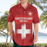Custom Switzerland Football 2026 Hawaiian Shirt Hopp Schwiiz - Wonder Print Shop