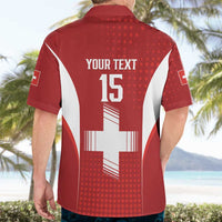 Custom Switzerland Football 2026 Hawaiian Shirt Hopp Schwiiz - Wonder Print Shop