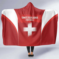 Switzerland Football 2026 Hooded Blanket Hopp Schwiiz - Wonder Print Shop