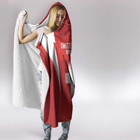 Switzerland Football 2026 Hooded Blanket Hopp Schwiiz - Wonder Print Shop