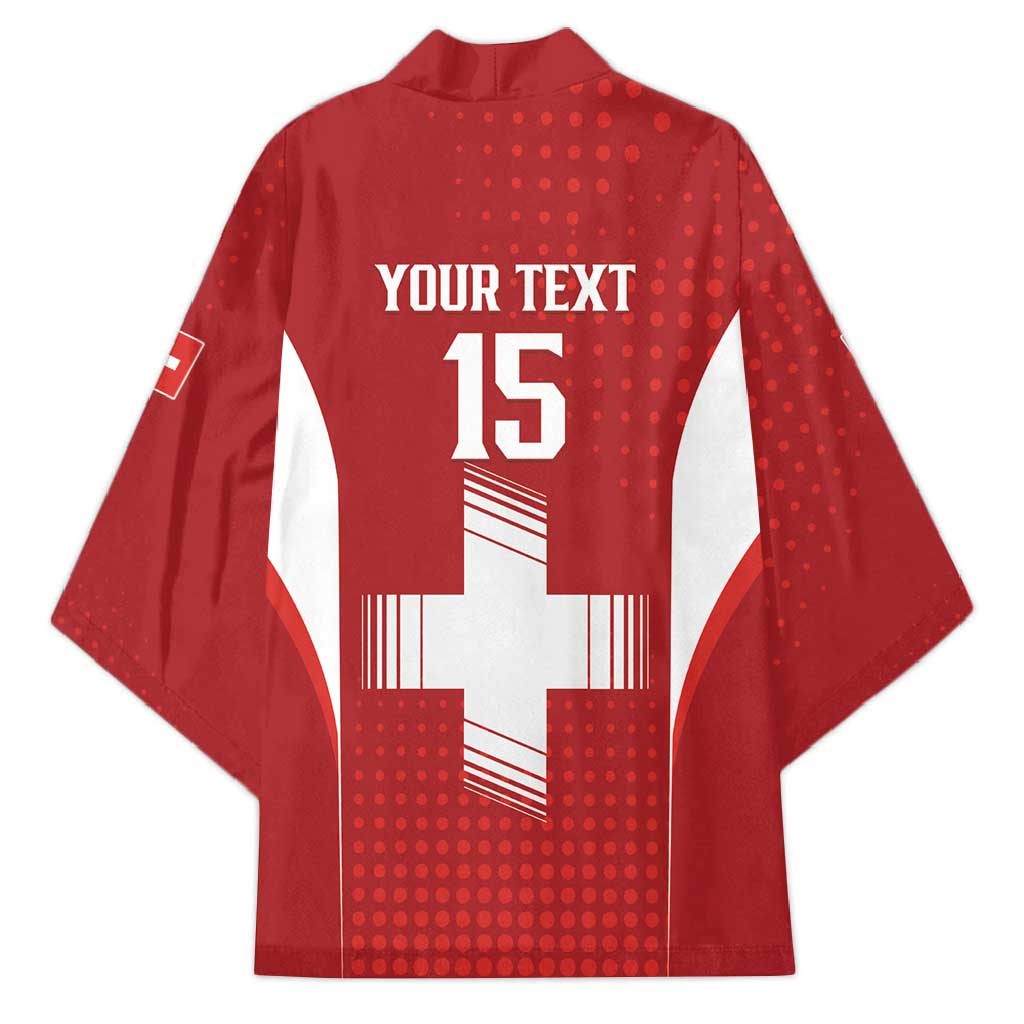 Custom Switzerland Football 2026 Kimono Hopp Schwiiz - Wonder Print Shop