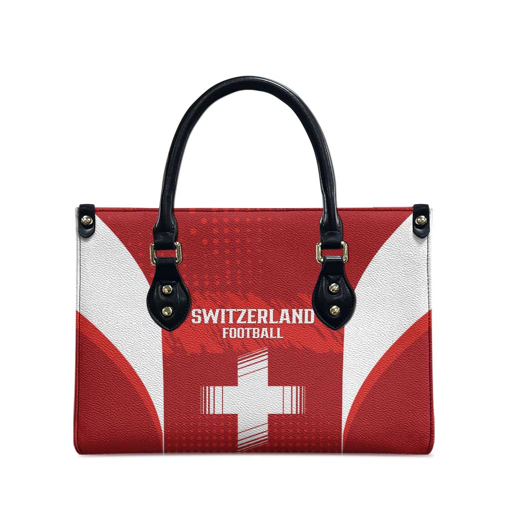 Switzerland Football 2026 Leather Bag Hopp Schwiiz - Wonder Print Shop