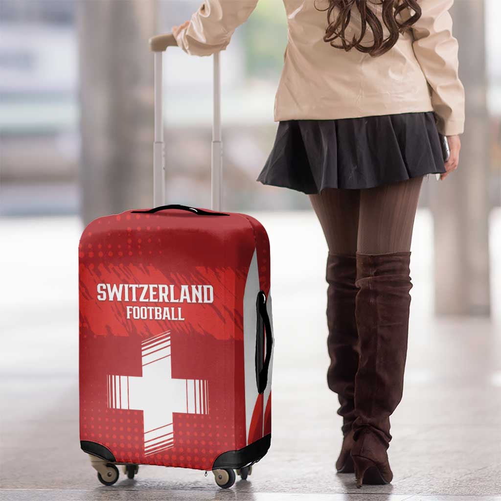 Switzerland Football 2026 Luggage Cover Hopp Schwiiz - Wonder Print Shop