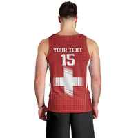 Custom Switzerland Football 2026 Men Tank Top Hopp Schwiiz - Wonder Print Shop