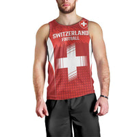 Custom Switzerland Football 2026 Men Tank Top Hopp Schwiiz - Wonder Print Shop