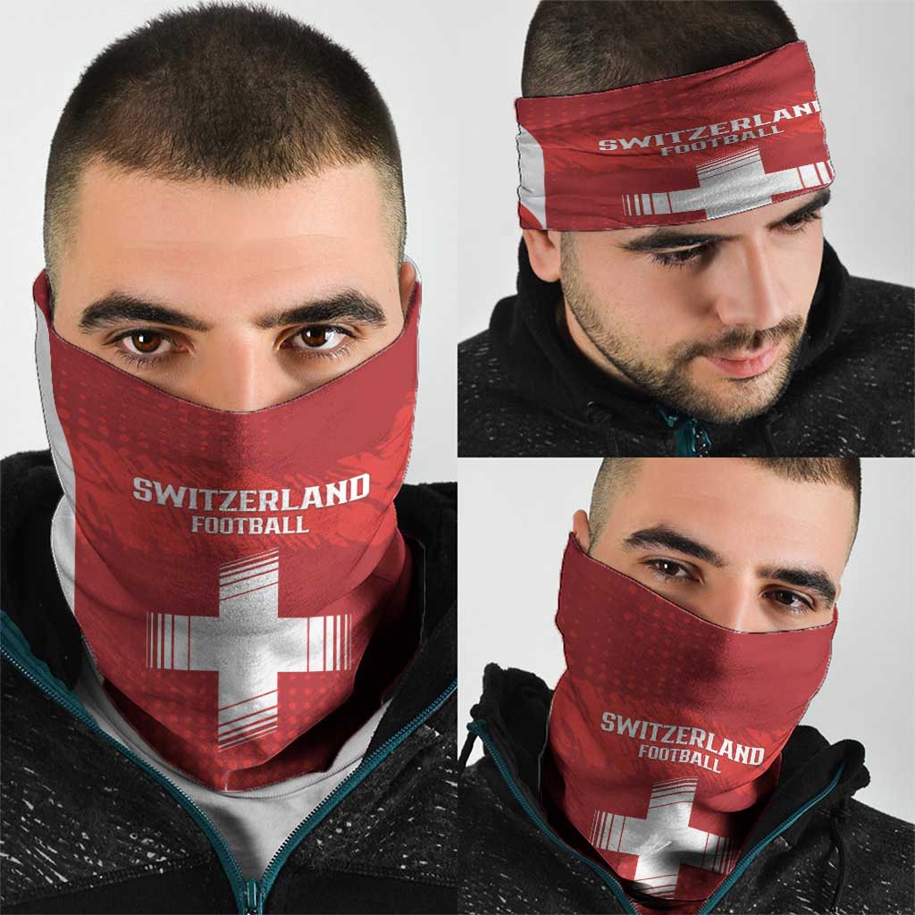Switzerland Football 2026 Neck Gaiter Hopp Schwiiz - Wonder Print Shop