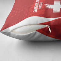 Switzerland Football 2026 Pillow Cover Hopp Schwiiz - Wonder Print Shop