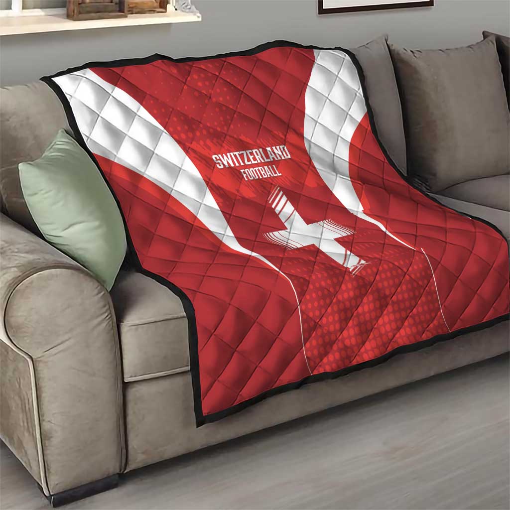 Switzerland Football 2026 Quilt Hopp Schwiiz - Wonder Print Shop