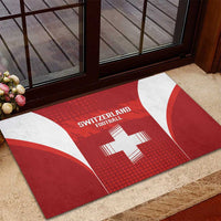 Switzerland Football 2026 Rubber Doormat Hopp Schwiiz - Wonder Print Shop
