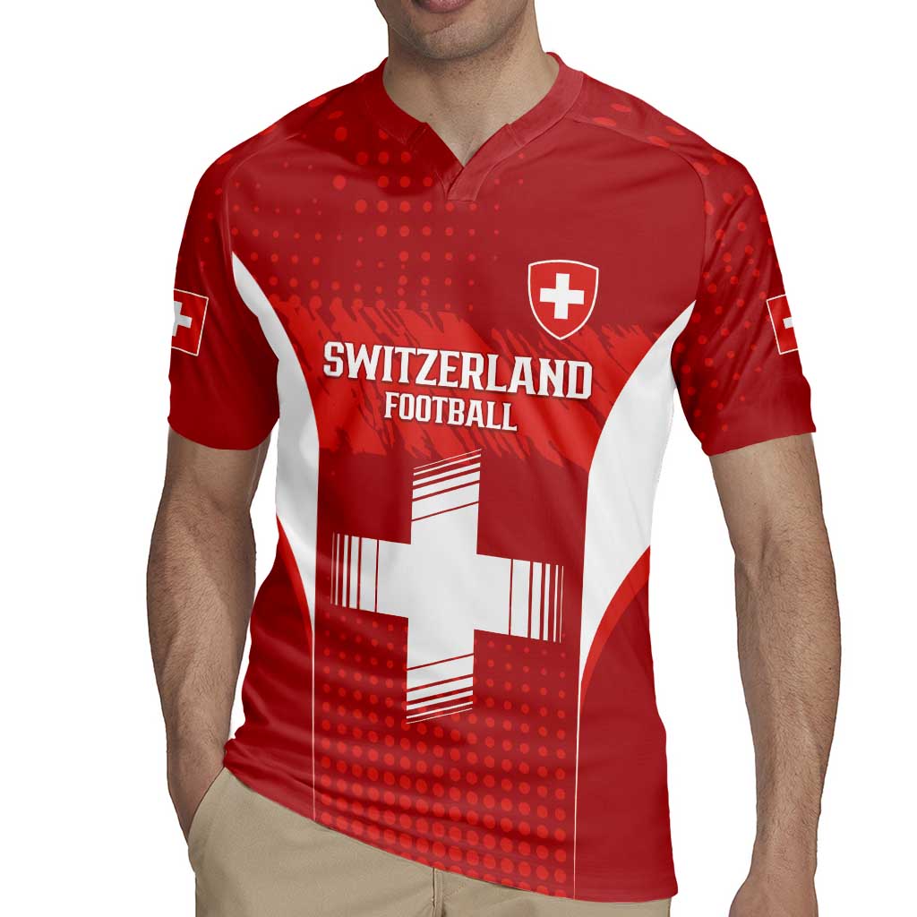 Custom Switzerland Football 2026 Rugby Jersey Hopp Schwiiz - Wonder Print Shop