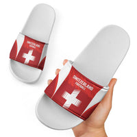 Switzerland Football 2026 Slide Sandals Hopp Schwiiz - Wonder Print Shop