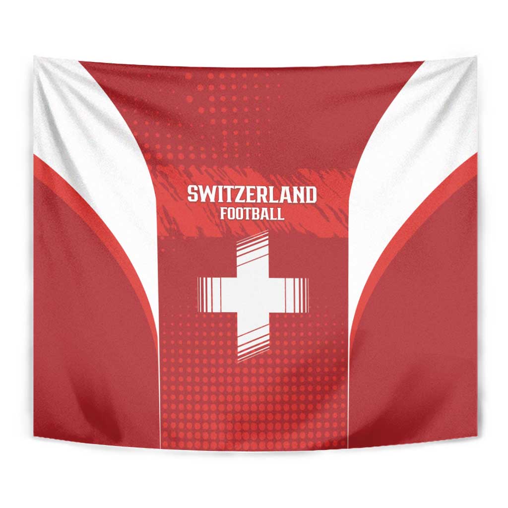 Switzerland Football 2026 Tapestry Hopp Schwiiz - Wonder Print Shop