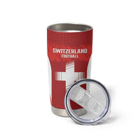 Custom Switzerland Football 2026 Tumbler Cup Hopp Schwiiz - Wonder Print Shop