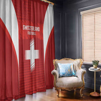 Switzerland Football 2026 Window Curtain Hopp Schwiiz - Wonder Print Shop