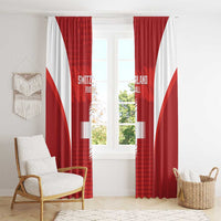 Switzerland Football 2026 Window Curtain Hopp Schwiiz - Wonder Print Shop