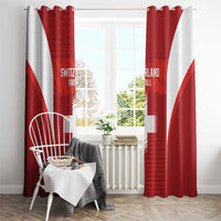 Switzerland Football 2026 Window Curtain Hopp Schwiiz - Wonder Print Shop