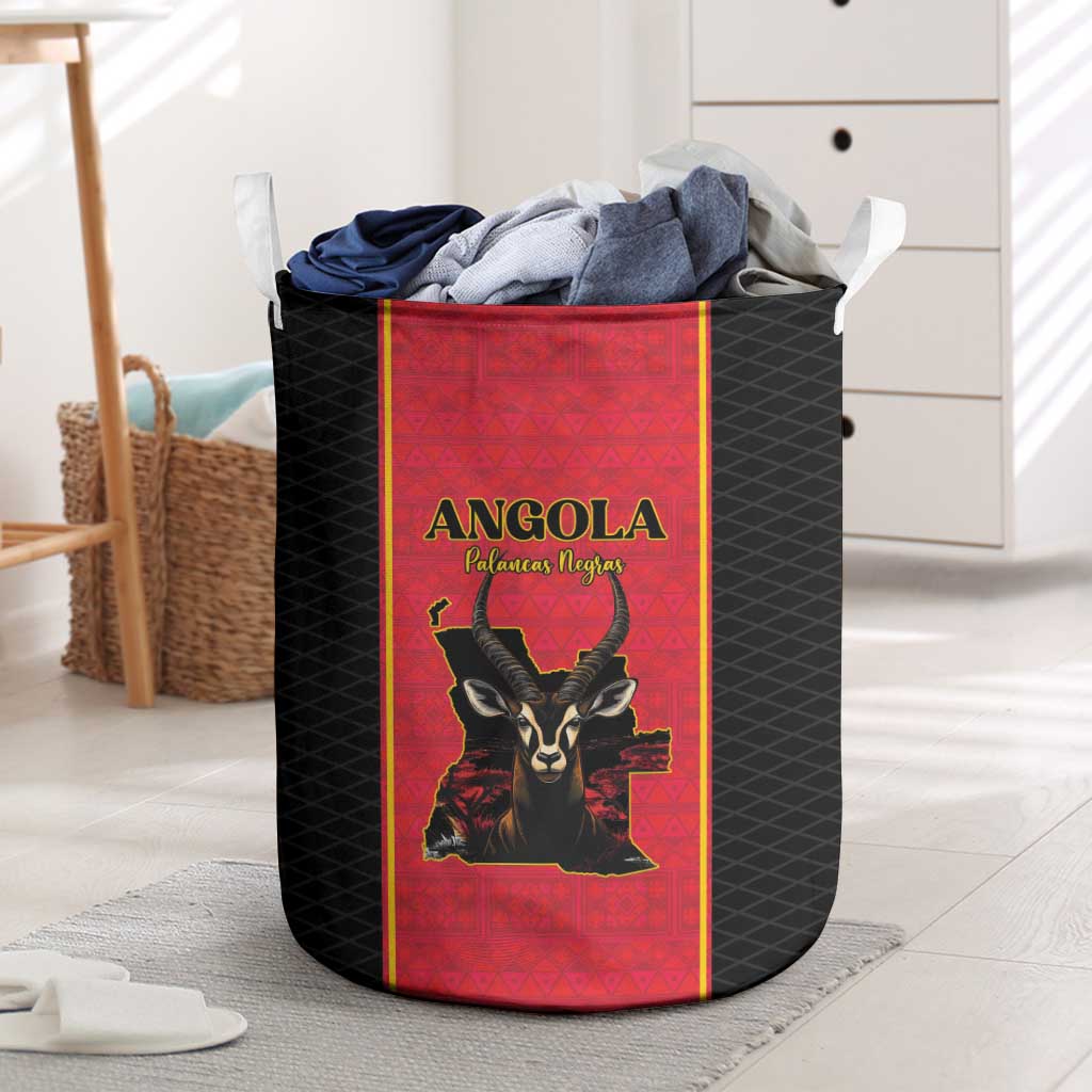 Angola Football Laundry Basket Come On Palancas Negras - Wonder Print Shop