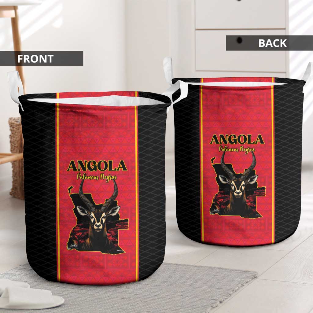 Angola Football Laundry Basket Come On Palancas Negras - Wonder Print Shop