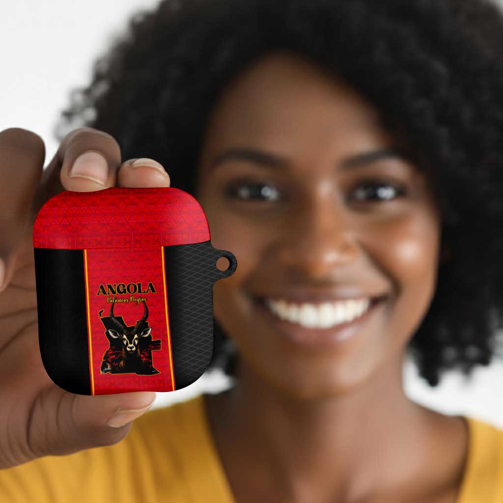 Angola Football AirPods Case Come On Palancas Negras - Wonder Print Shop
