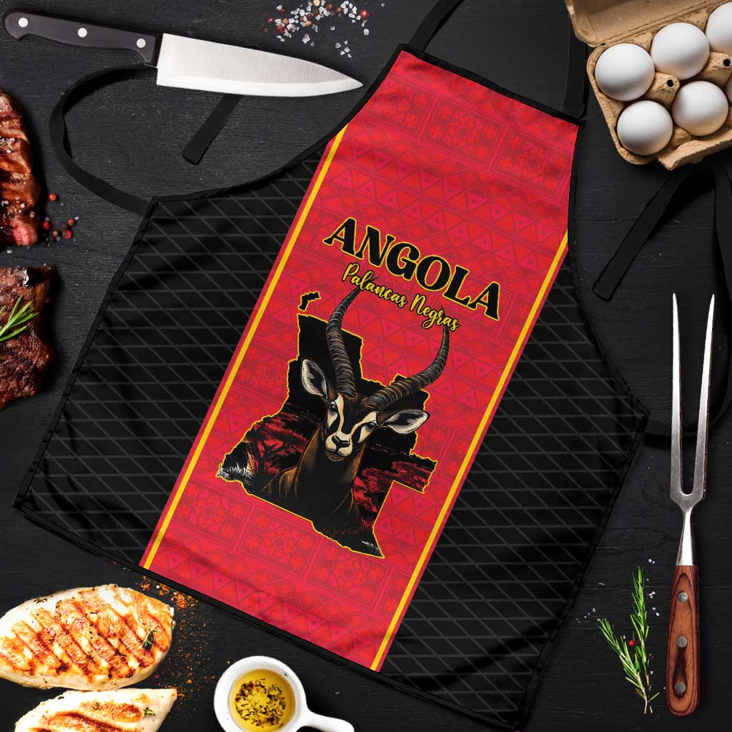 Angola Football Apron Come On Palancas Negras - Wonder Print Shop