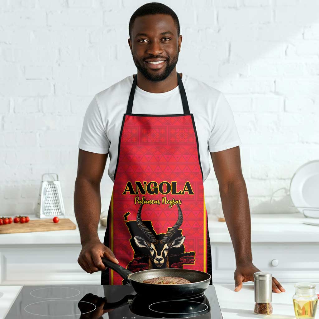 Angola Football Apron Come On Palancas Negras - Wonder Print Shop