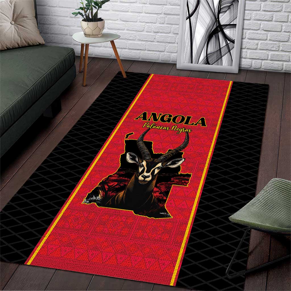 Angola Football Area Rug Come On Palancas Negras - Wonder Print Shop
