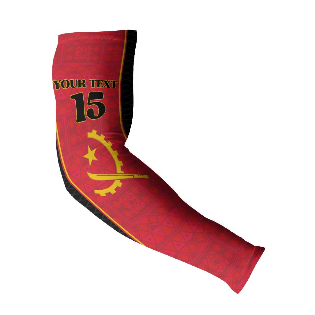 Custom Angola Football Arm Sleeves Come On Palancas Negras - Wonder Print Shop