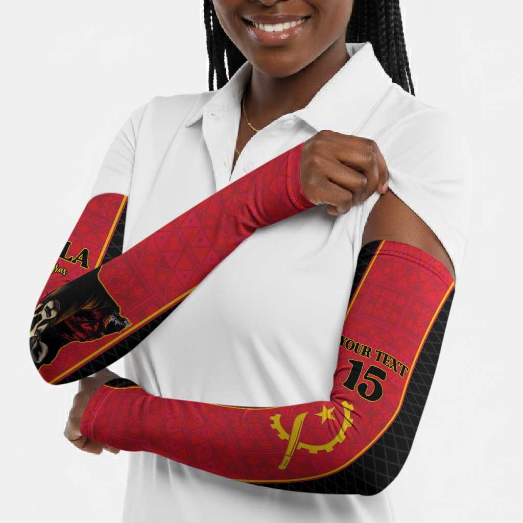 Custom Angola Football Arm Sleeves Come On Palancas Negras - Wonder Print Shop