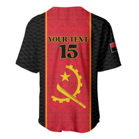 Custom Angola Football Baseball Jersey Come On Palancas Negras LT15
