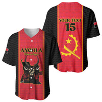 Custom Angola Football Baseball Jersey Come On Palancas Negras LT15