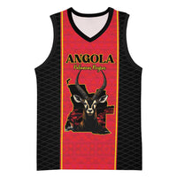 Custom Angola Football Basketball Jersey Come On Palancas Negras - Wonder Print Shop