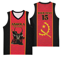 Custom Angola Football Basketball Jersey Come On Palancas Negras - Wonder Print Shop